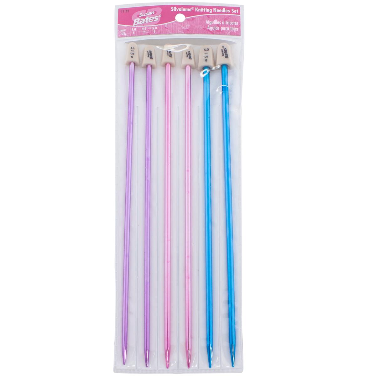 Knitting Needles Set of 3 pairs B-1119