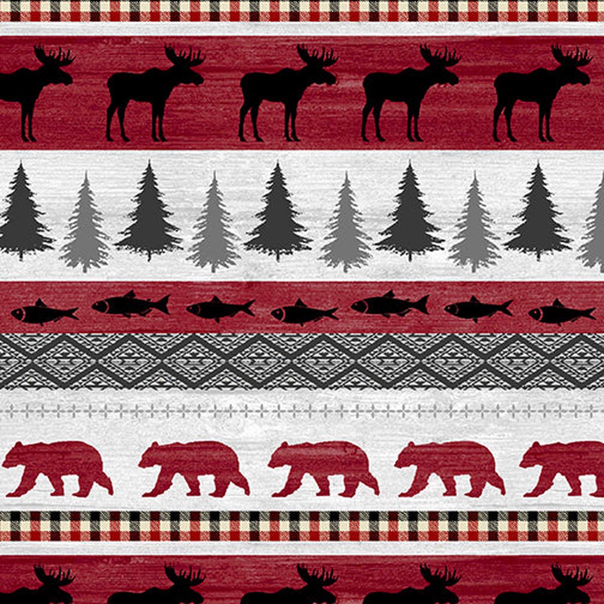 Rustic Journey Collection Cotton Fabric 1650