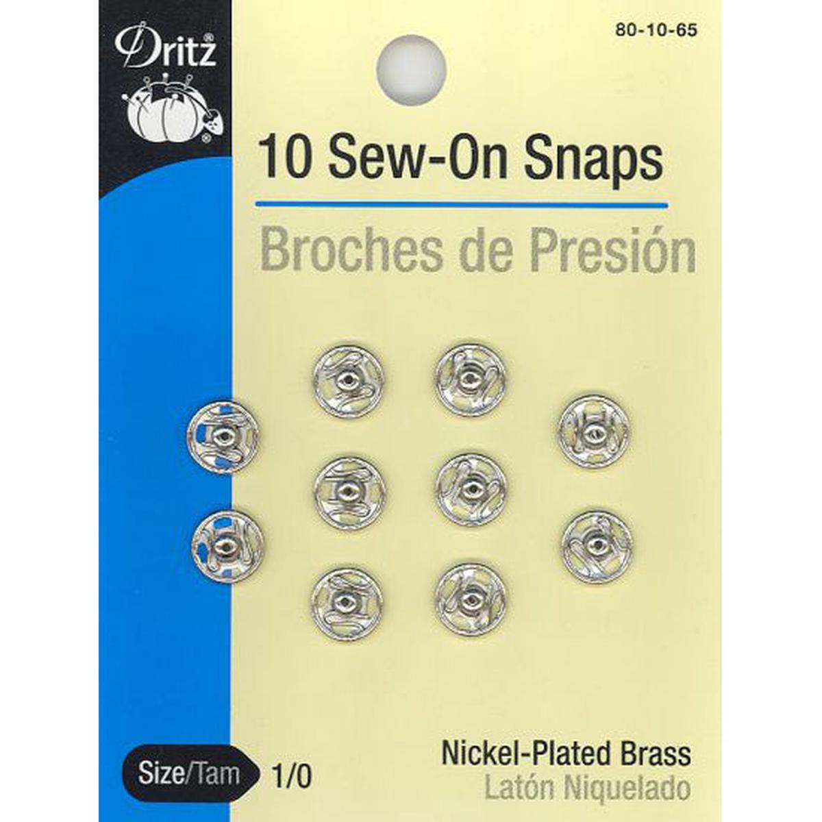 Sew On Snaps 80-10-65