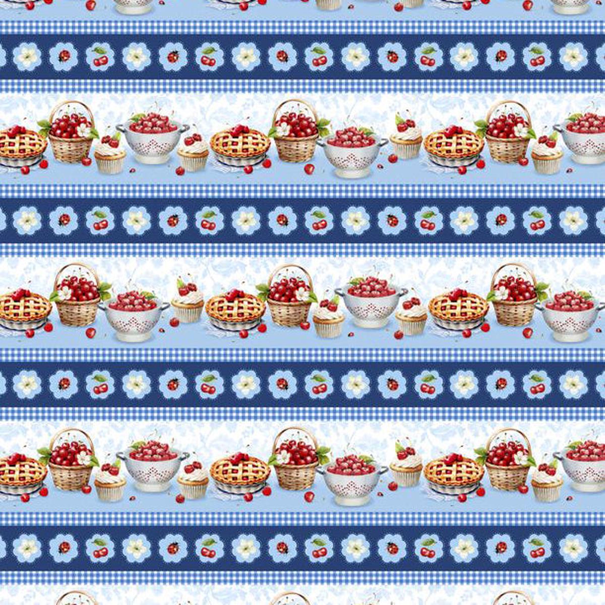 Sweet Cherry Collection Repeating Stripe Cotton Fabric 68568-413