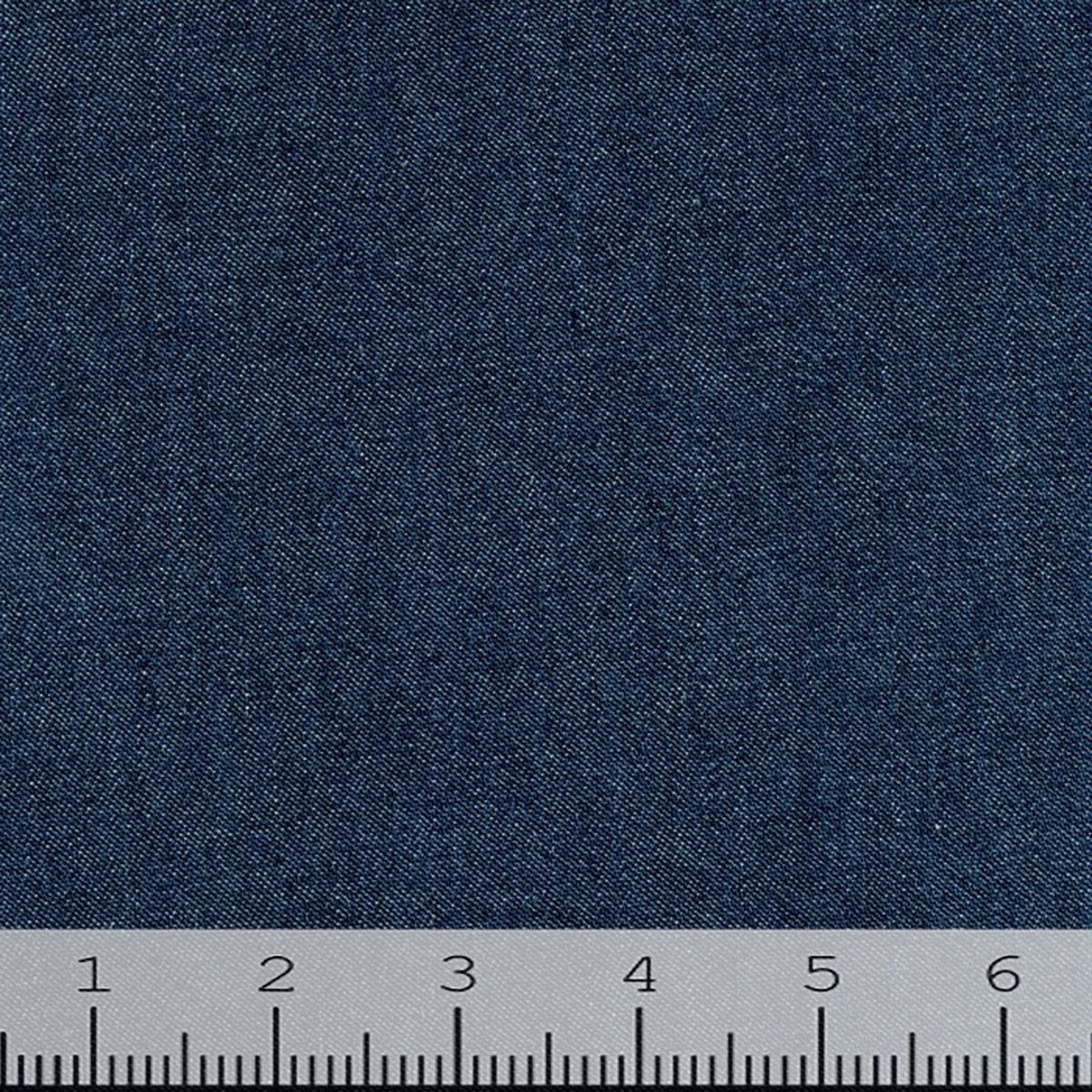Bleached Indigo Washed Denim Fabric I012