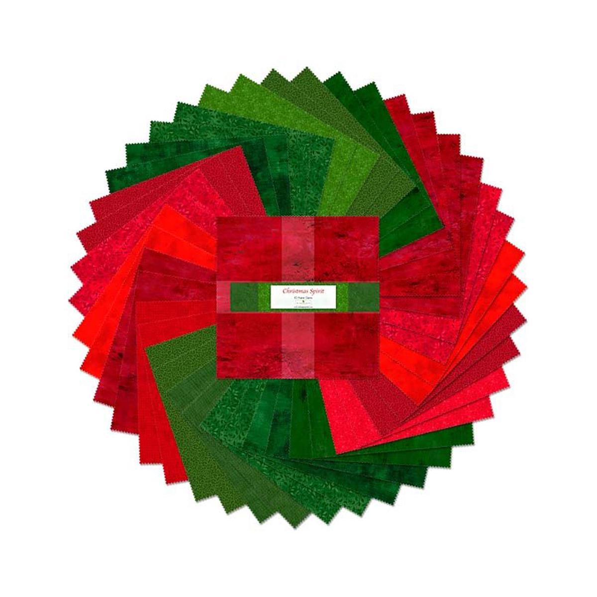 Christmas Spirit Collection 10 Karat Gems Cotton Fabric 512-101-512