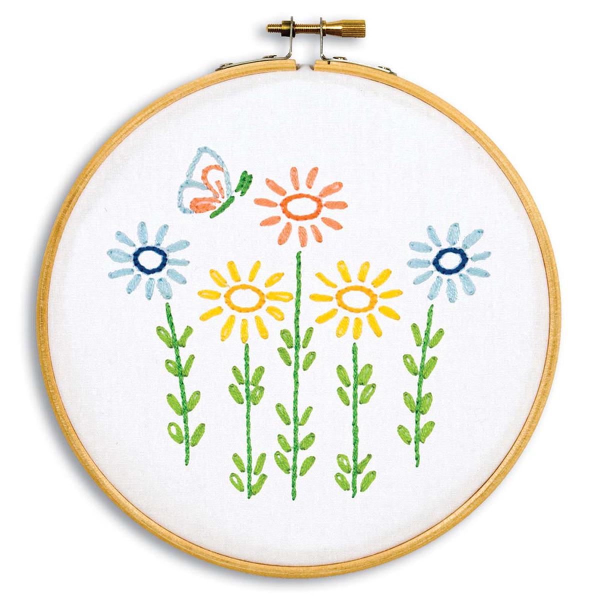 Field of Flowers Hoop Kit 4096-928