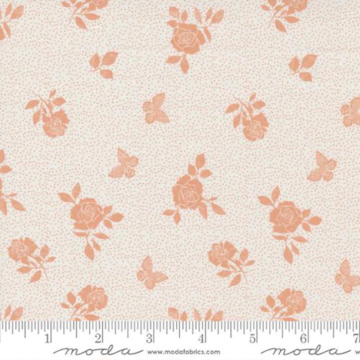 Garden Society Collection Beach Rose Cotton Fabric C 11896
