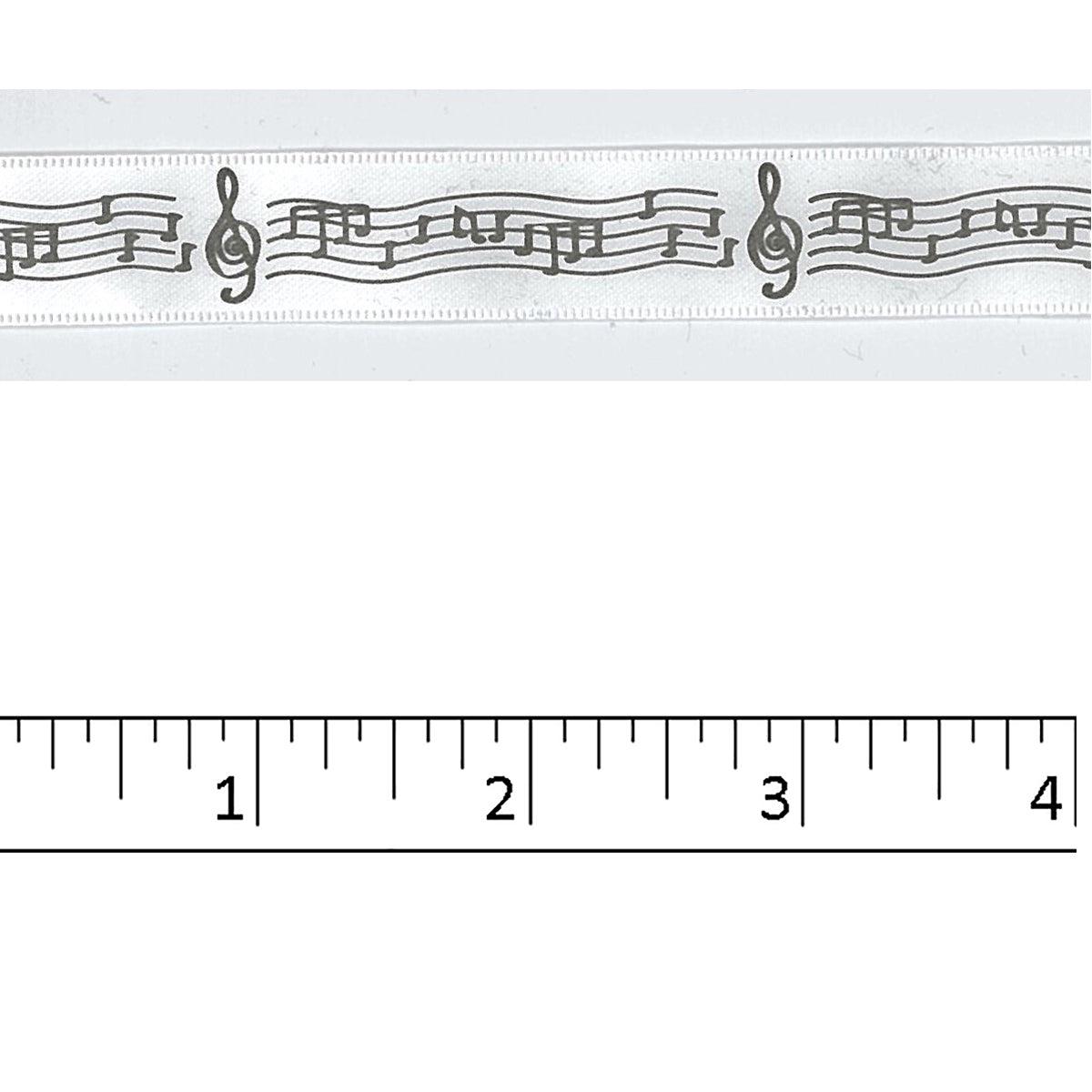 Music Score Novelty Ribbon 8152