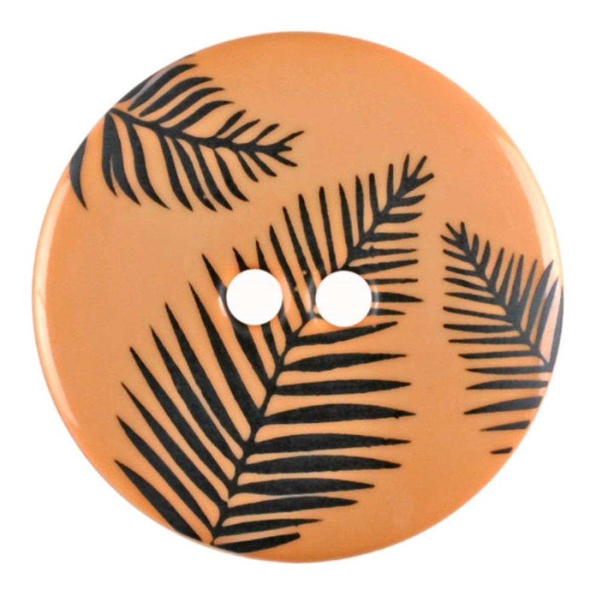 Orange Palm Branches Buttons DB-0866, 0867, 0868