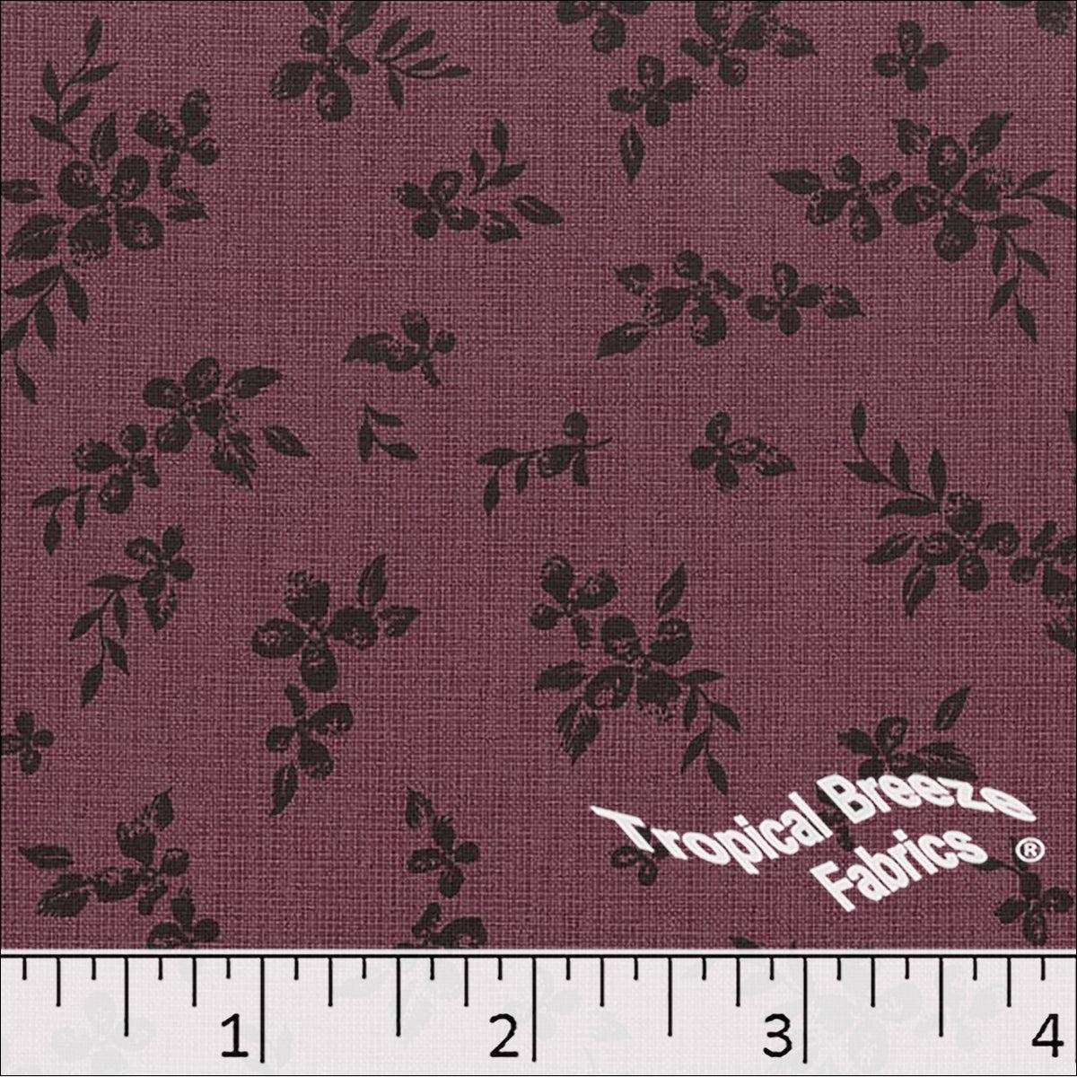 Polyester Floral Print Fabric 045516