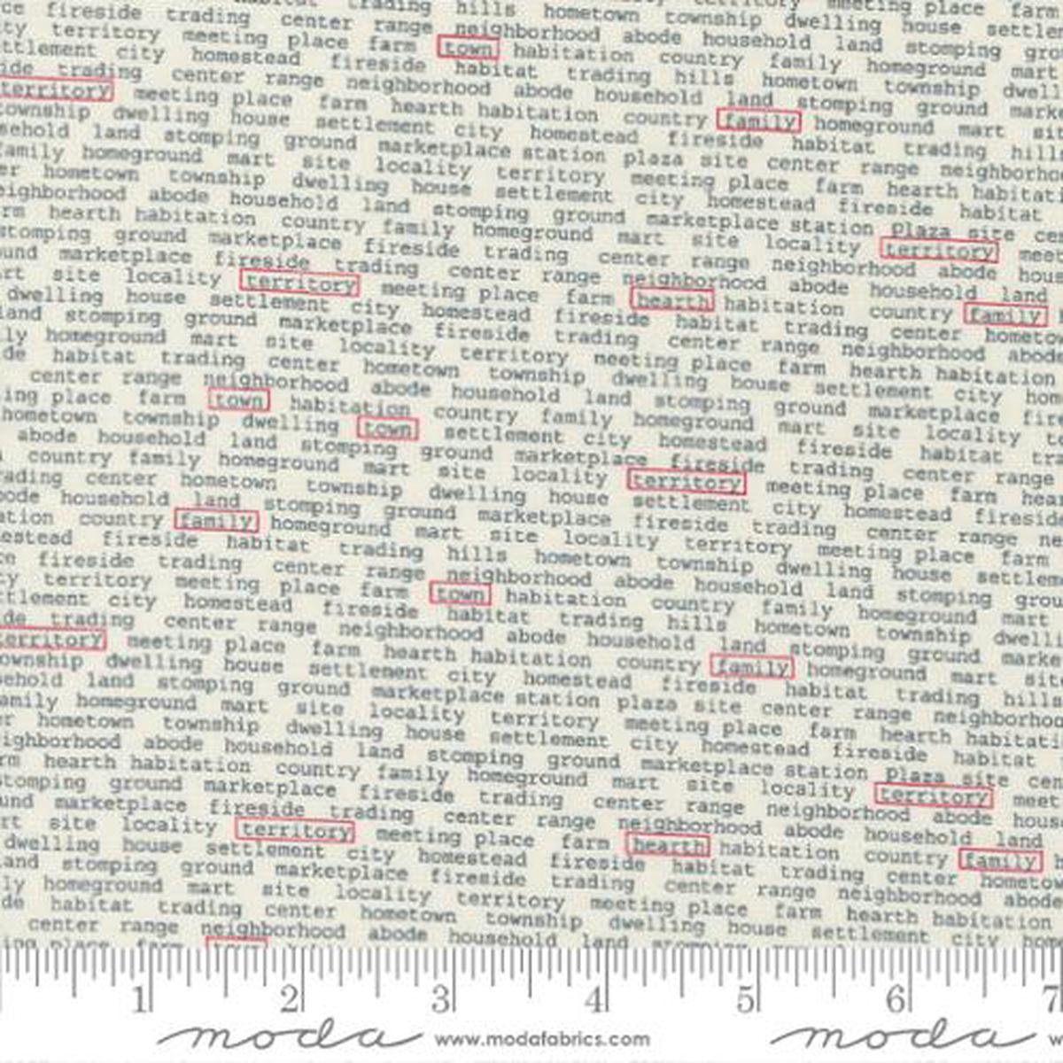 Vintage Collection Town News Cotton Fabric 55654