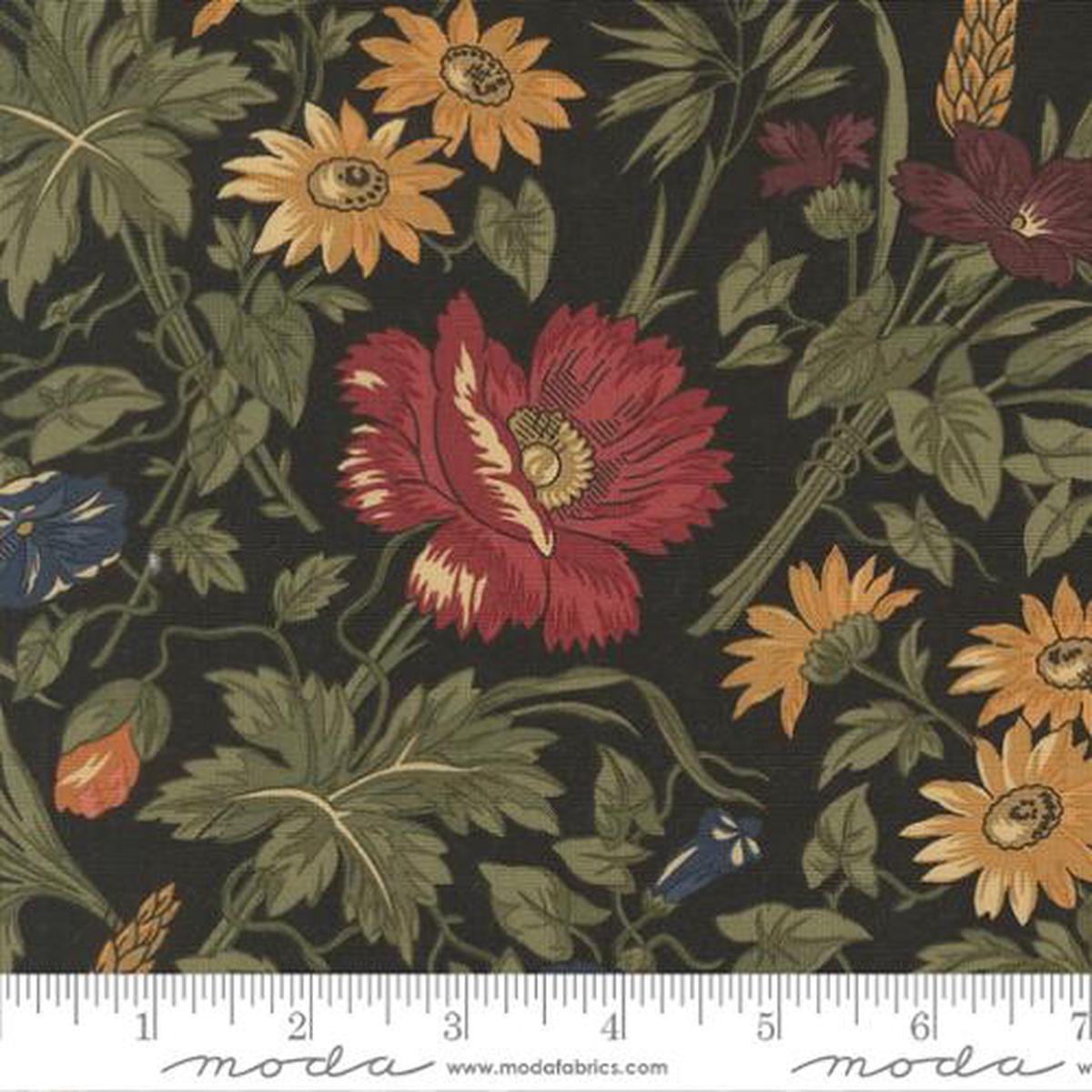 Wheatland Collection Large Floral Cotton Fabric 9790