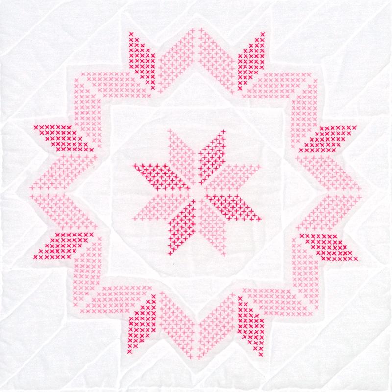 XX Kaleidoscope Star 18-Inch Quilt Blocks 732-751