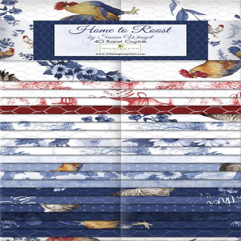 Home to Roost 40 Karat Crystals Fabric Pre-cuts 840-705-840