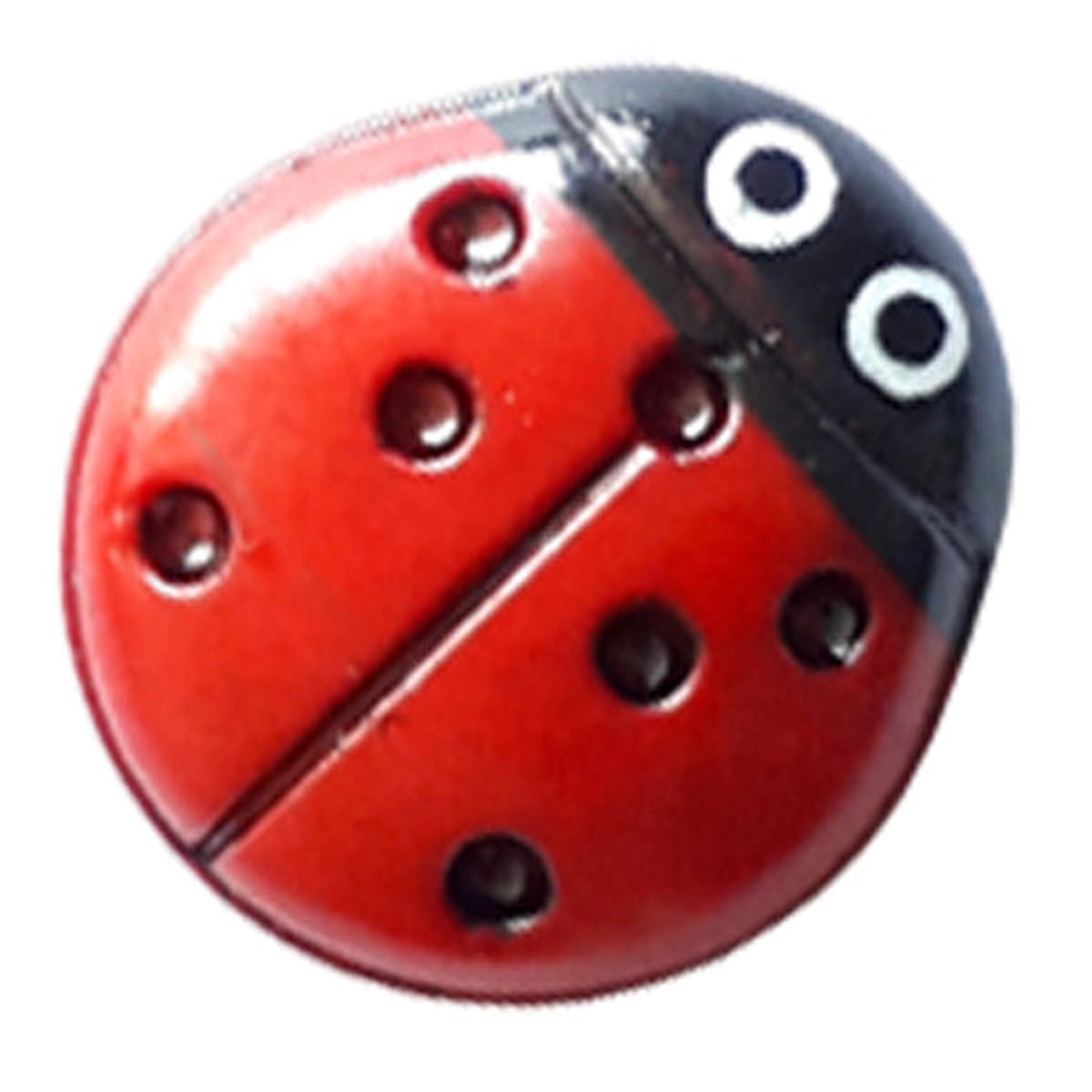 Ladybug Buttons 1562