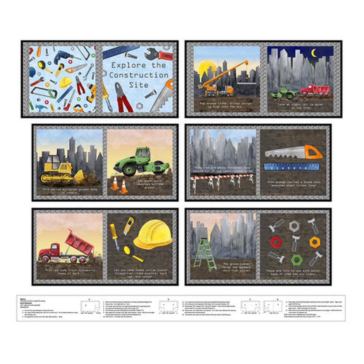 Lets Get Building Book Panel 4404BP-95