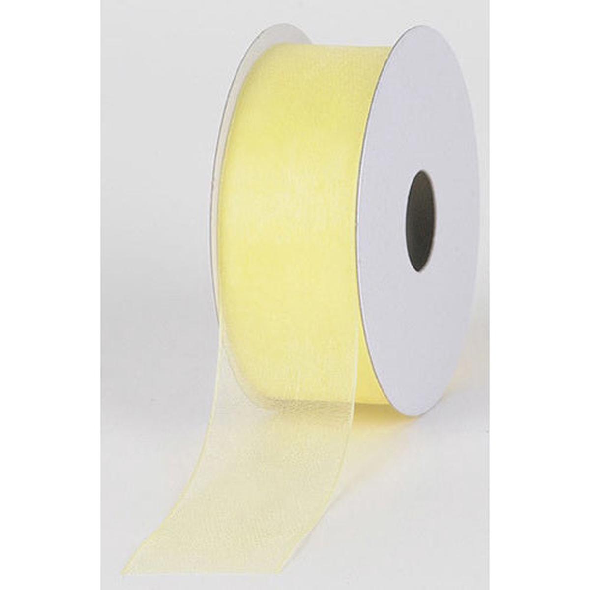 Mono Edge Organza Ribbon by the Yard 7/8 inch 9527