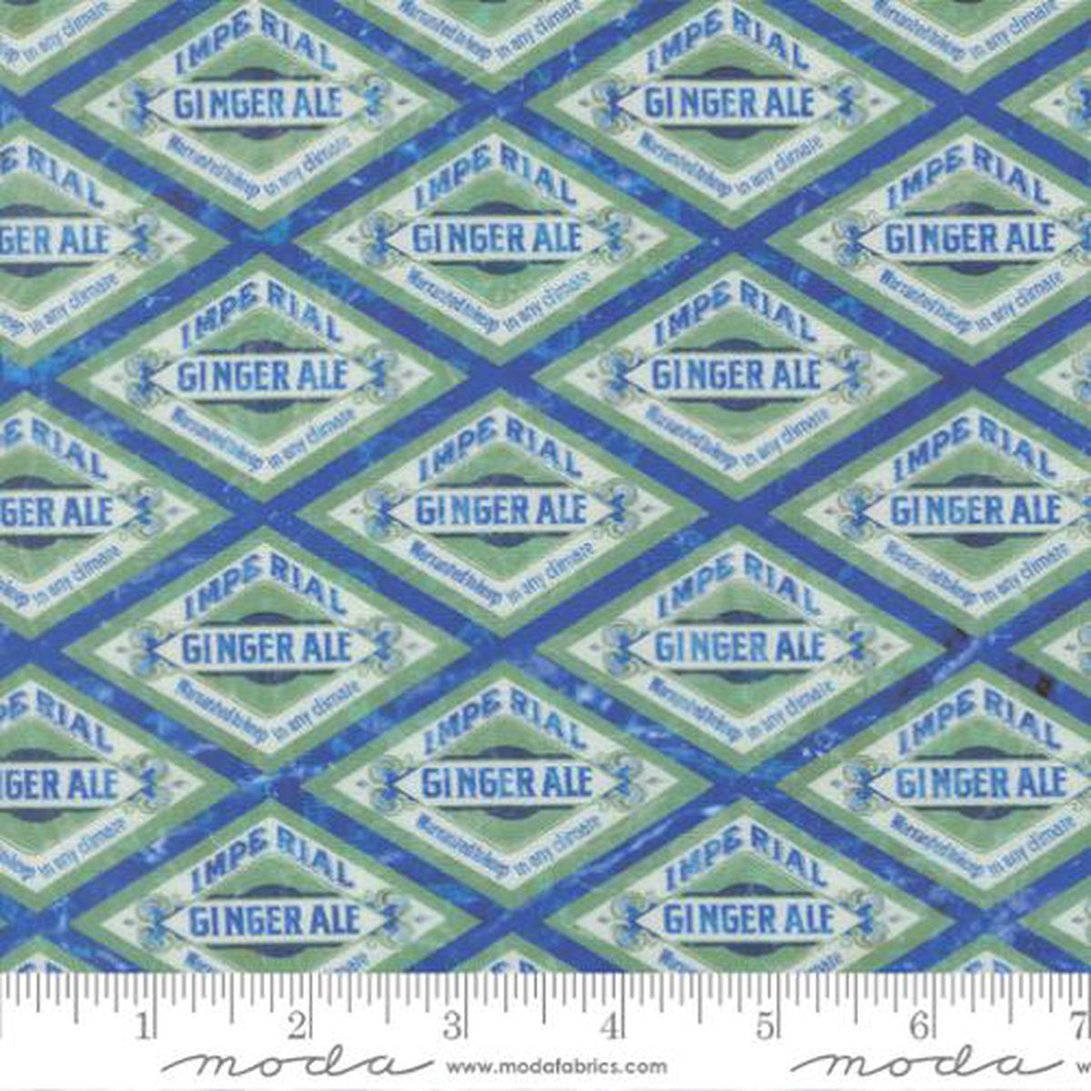 Saltwater Collection Blue Lagoon Cotton Fabric 39578
