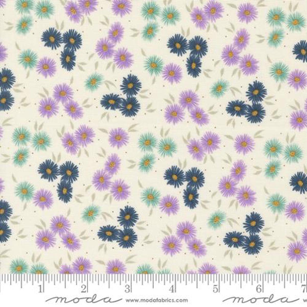 Sea Glass Summer Collection Small Floral Cotton Fabric 43181