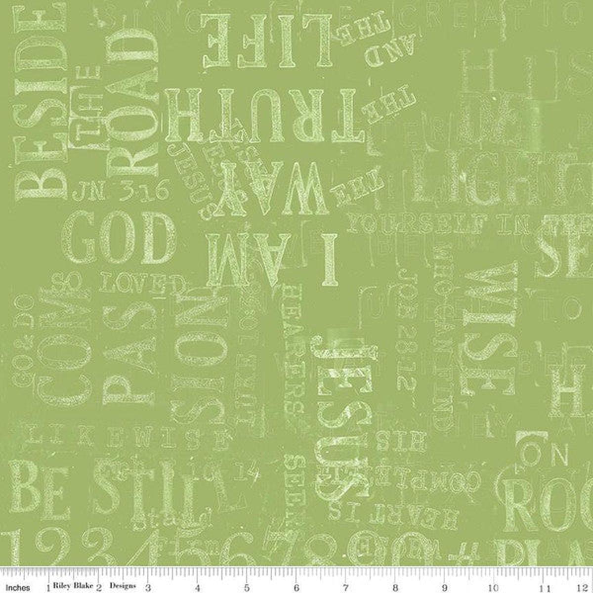 Sewing Seeds Collection Parable Stamps Cotton Fabric CD15691