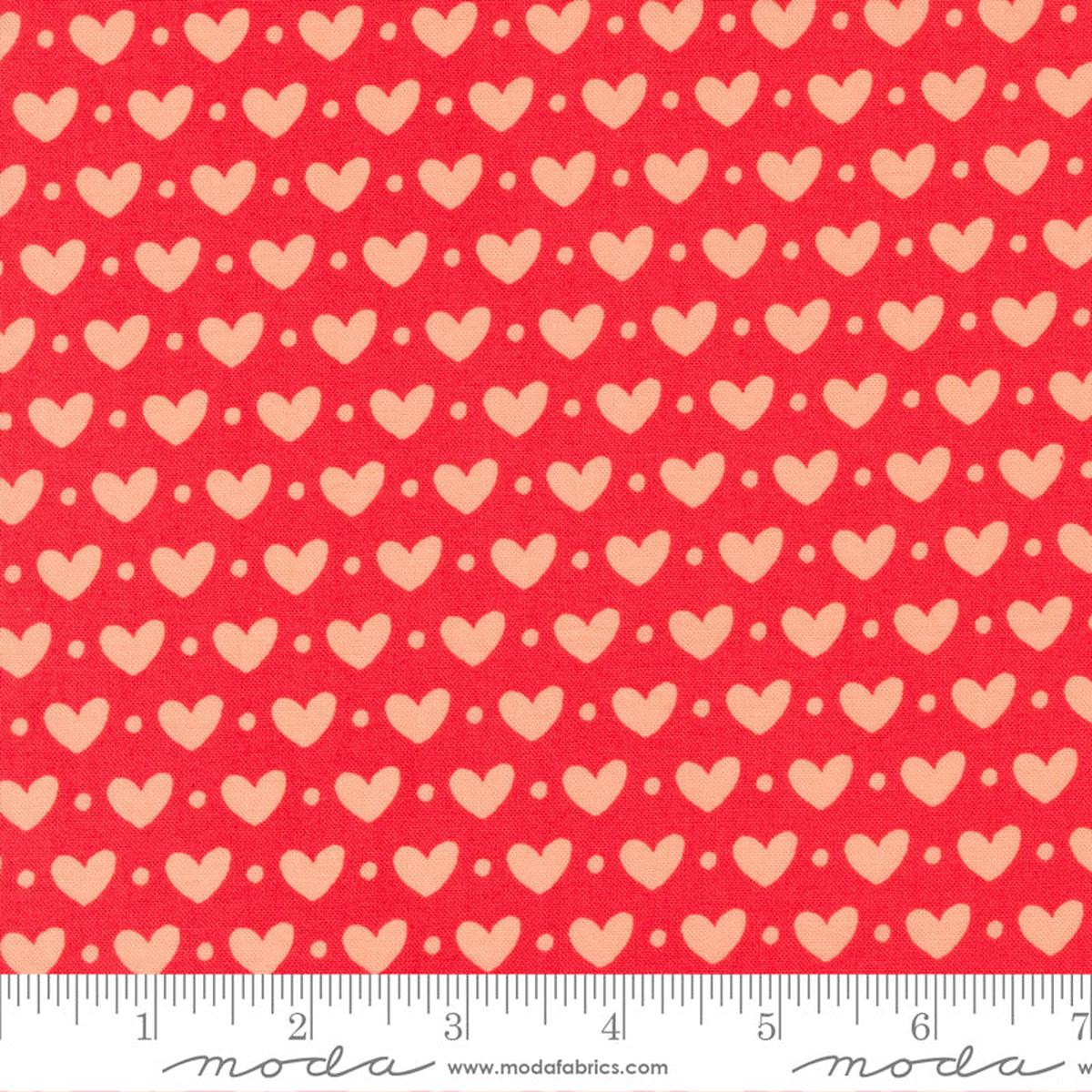 Sincerely Yours Collection Candy Hearts Cotton Fabric 37610