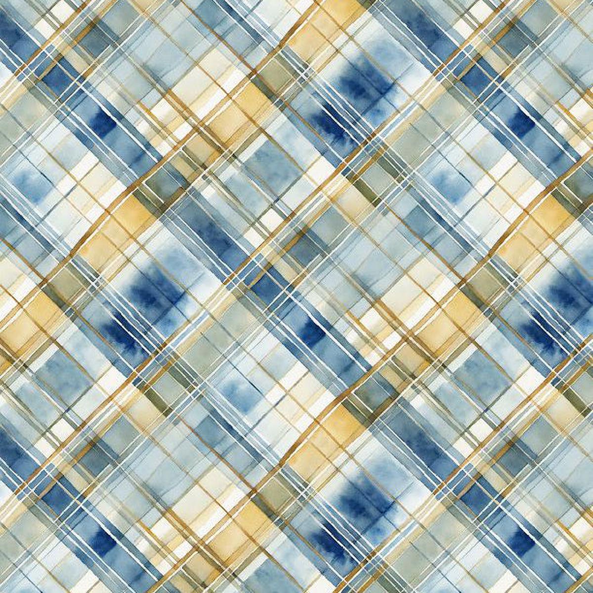 Sunkissed Collection Plaid Cotton Fabric 33920