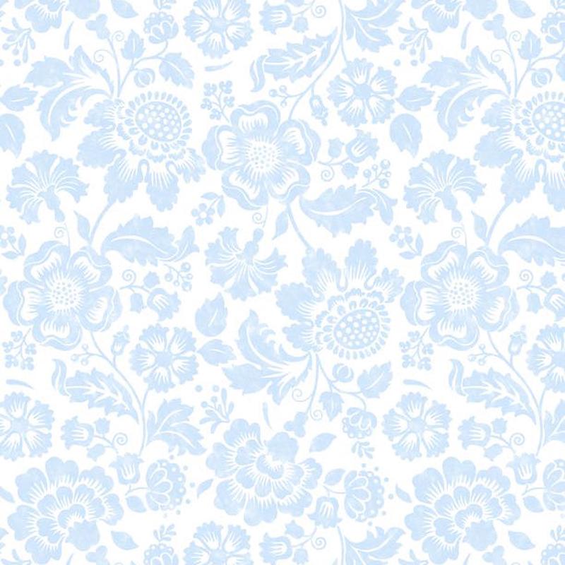 Sweet Cherry Collection Tonal Floral Cotton Fabric 68573
