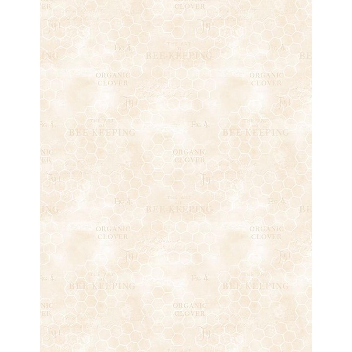 The Art of Beekeeping Honey Comb Fabric 3017-27611