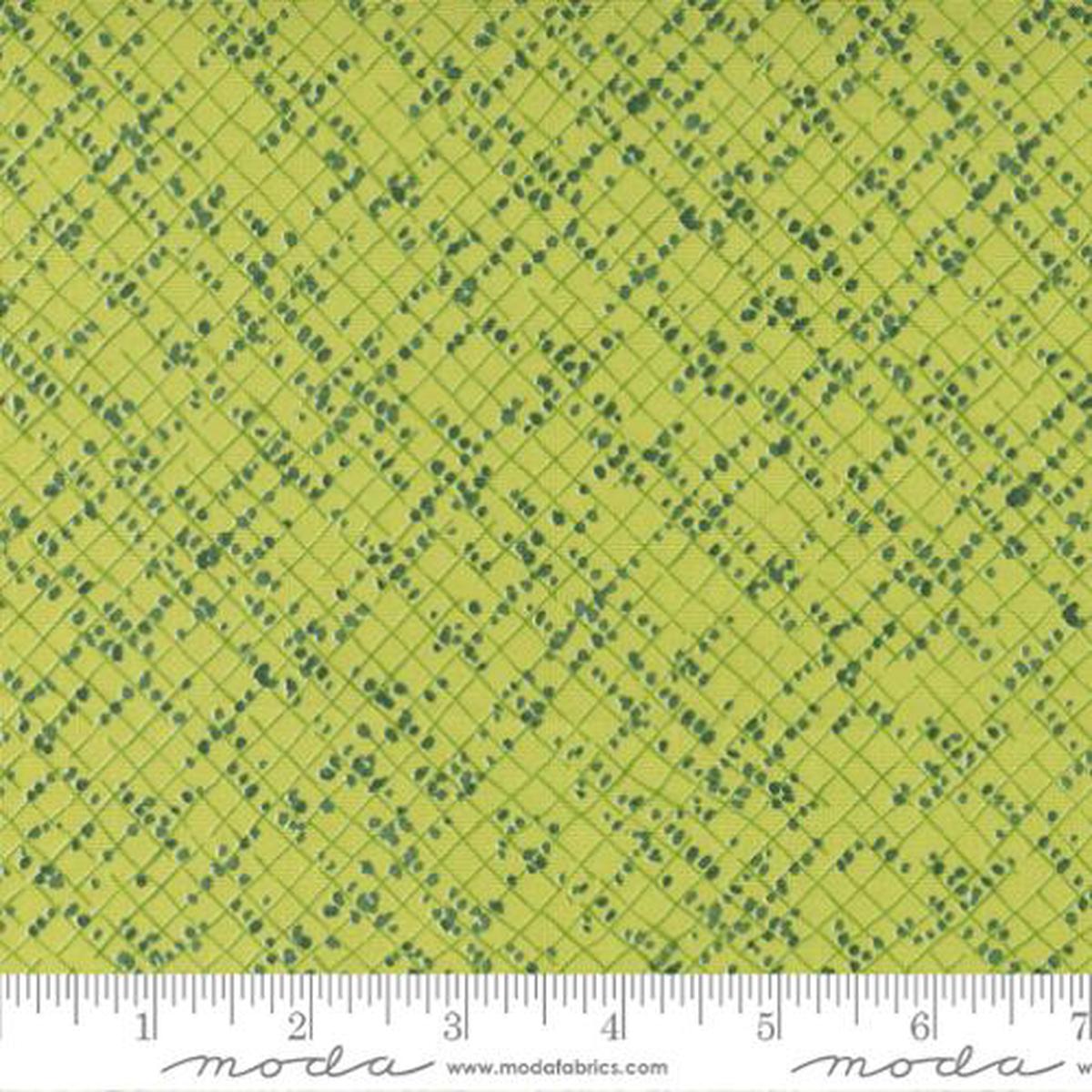 Wild Blossoms Collection Blotted Graph Paper Cotton Fabric 48737