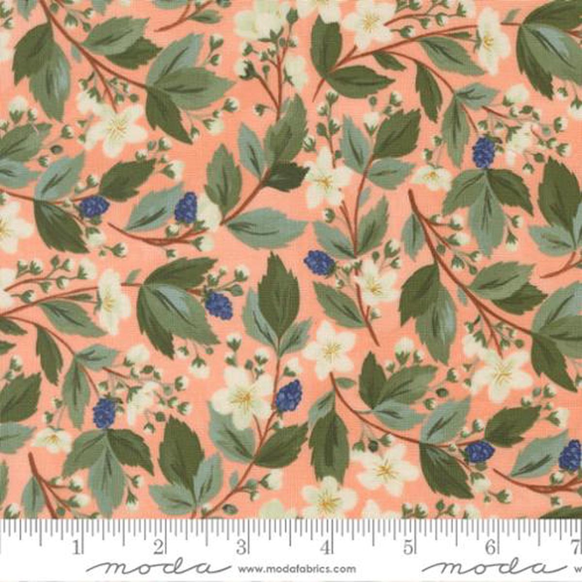 Brookside Collection Bramble Floral Cotton Fabric 36081