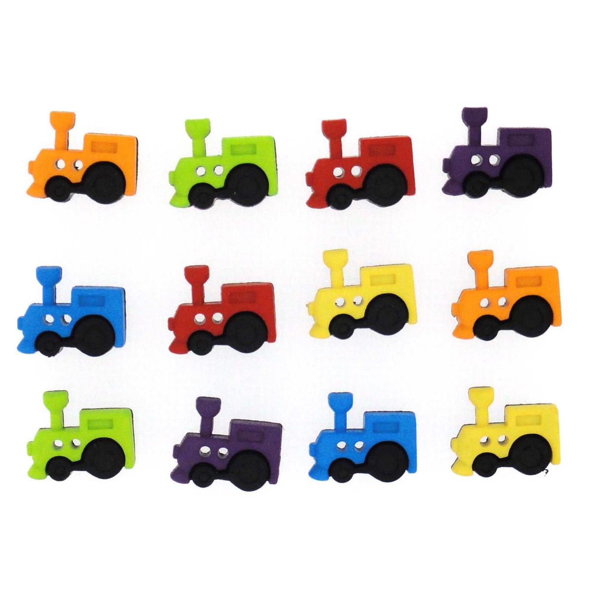 Buttons Sew Cute Trains 6926