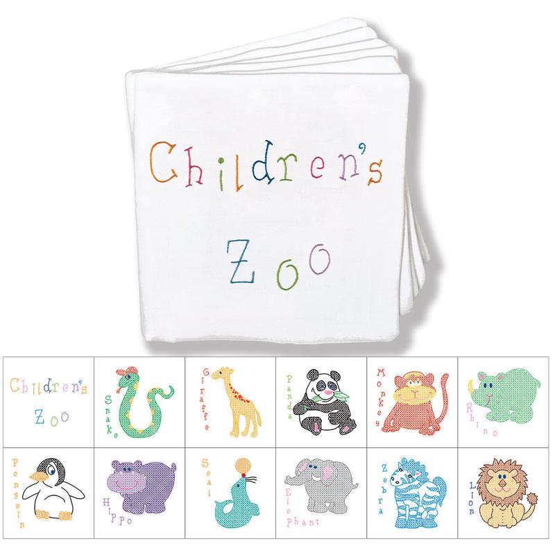 Children's Zoo Cloth Nursery Book 845-78