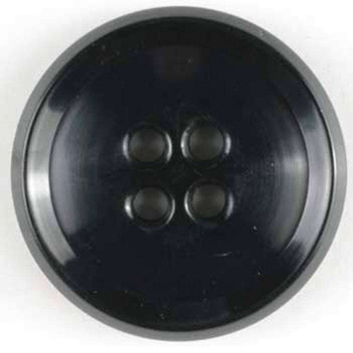 Classic Round Ridged Edge Button