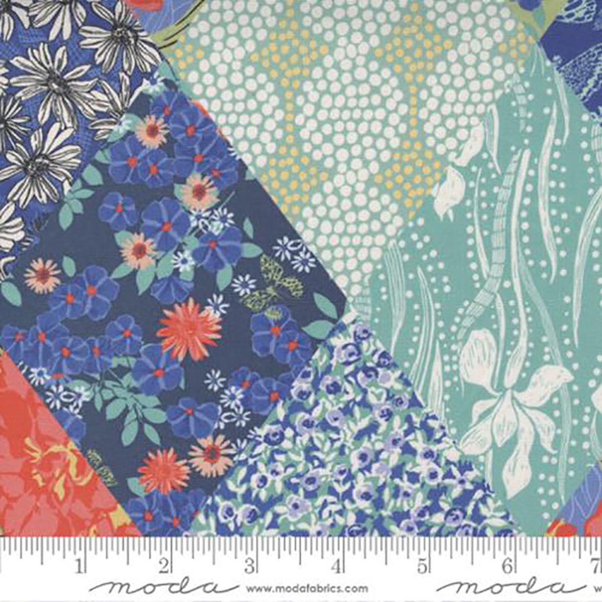 Garden Society Collection Patchwork Cotton Fabric 11898