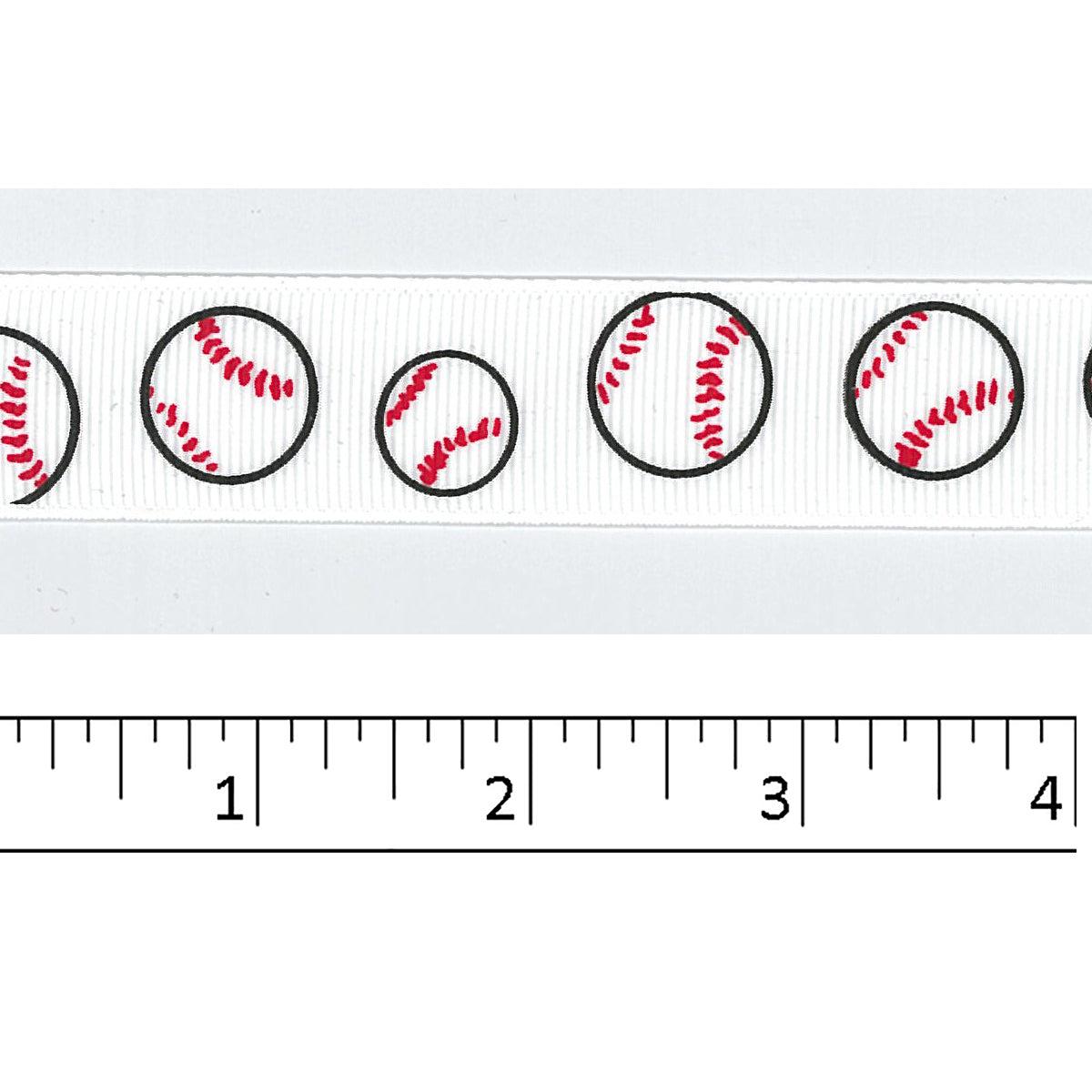 Novelty Sports Ribbon 7/8 Inch 8028