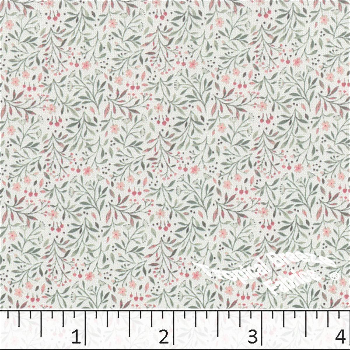 Soft Touch Tiny Floral Print Fabric 572616