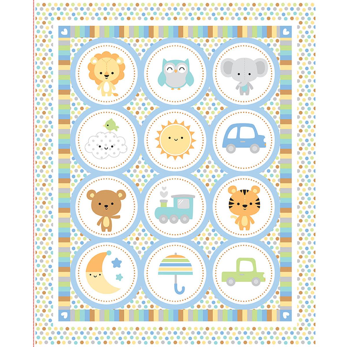 Special Delivery Collection Cotton Craft Panel P15285