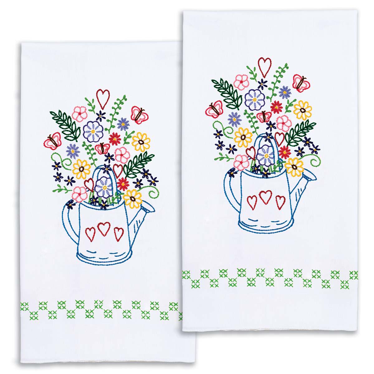 Watering Can Decorative Hand Towels 320-637