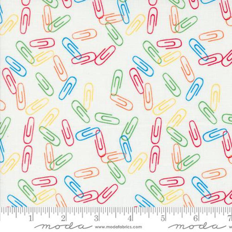 Back to School Collection Clip It Cotton Fabric 20896