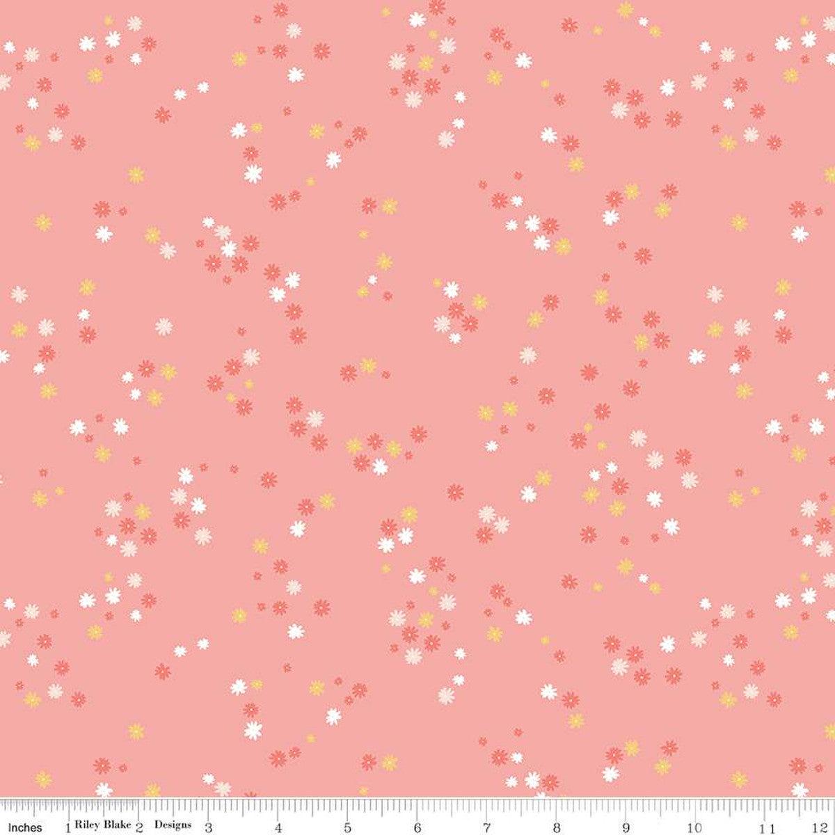 Between the Pages Collection Flowers Cotton Fabric C15376