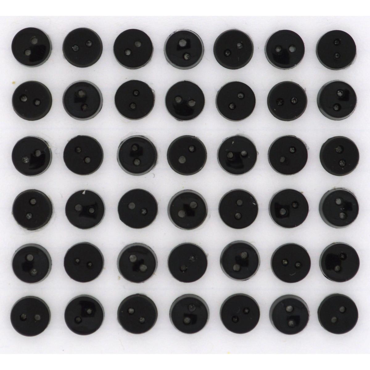 Buttons Tiny Black 1553