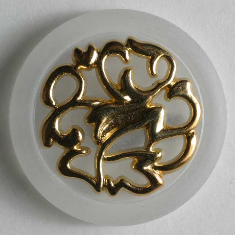 Elegant Gold Swirl Buttons