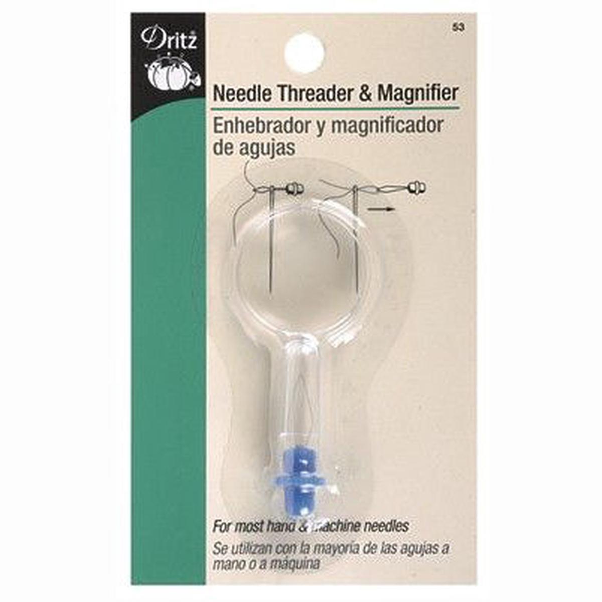 Needle Threader with Magnifier S-53