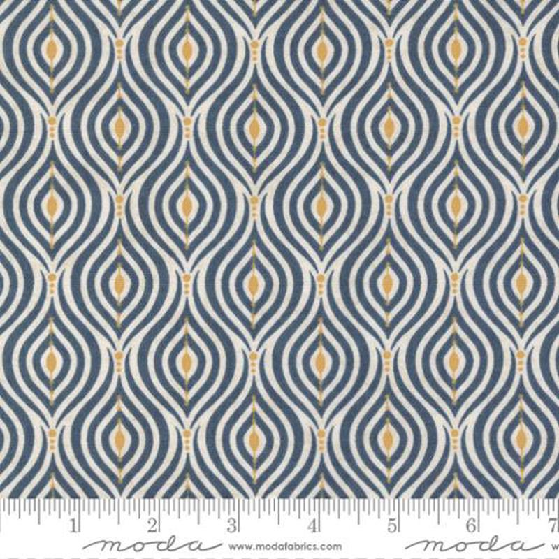 Nutmeg Collection Apple Core Geometric Cotton Fabric 30703