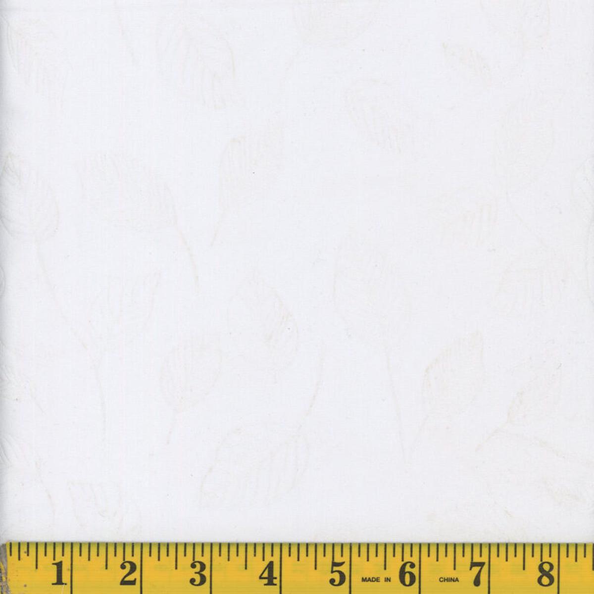 Puff Polyester Leaves Fabric 1426