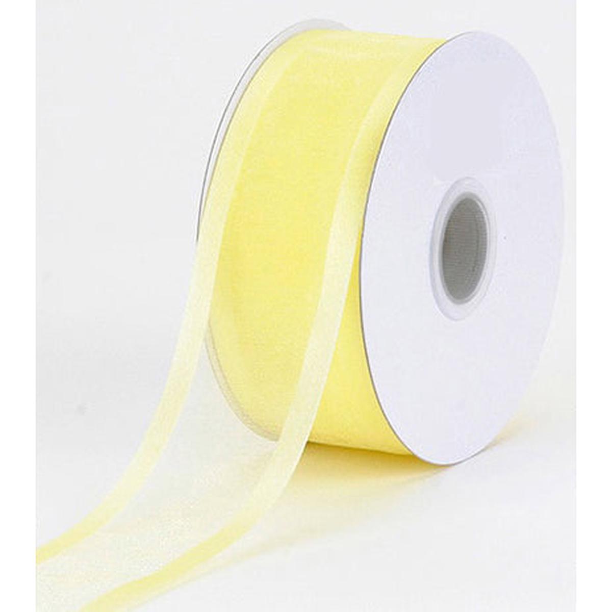 Satin Edge Organza Ribbon by the Yard 1 1/2 inch 9102