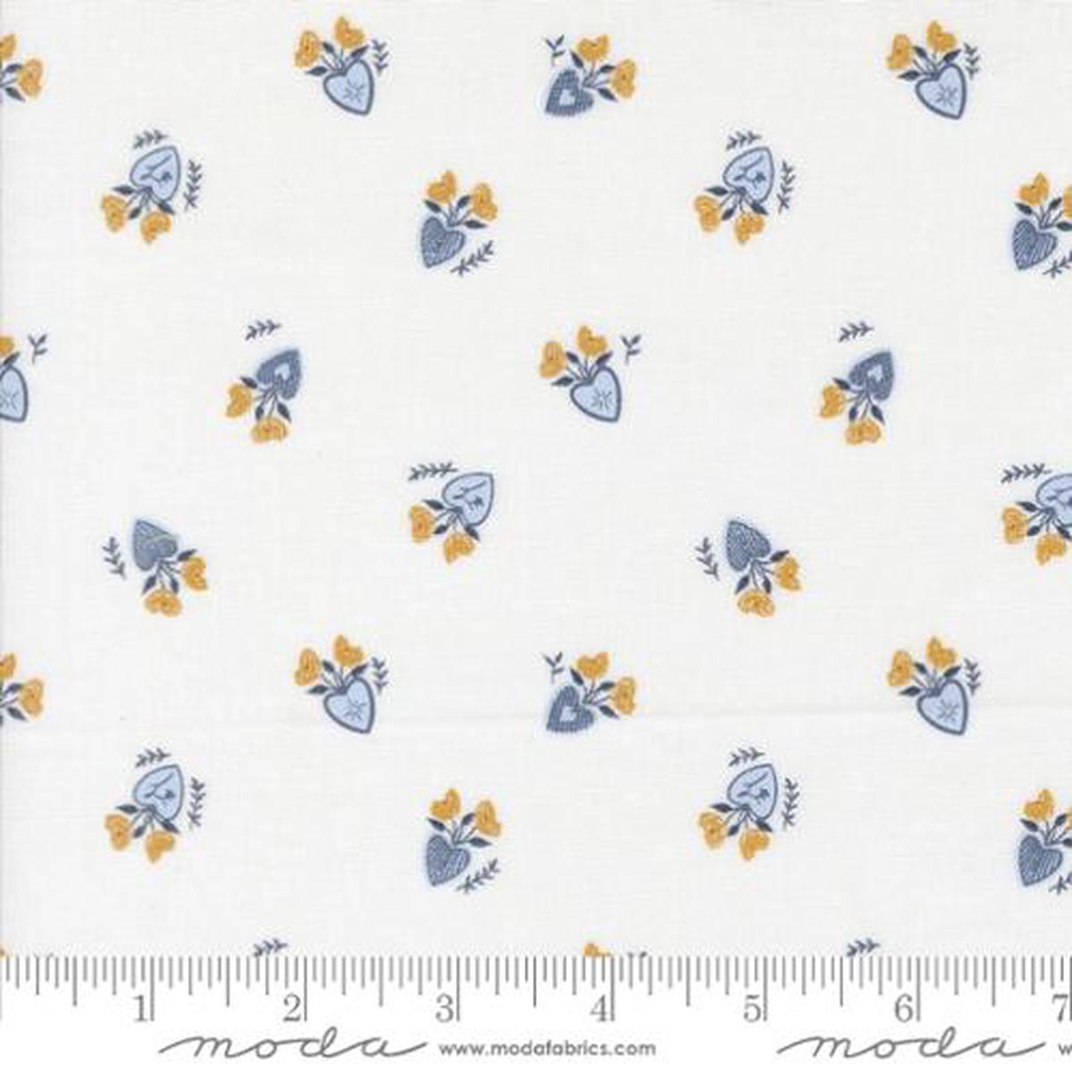 Sun Drenched Collection Vintage Lockets Cotton Fabric 43202