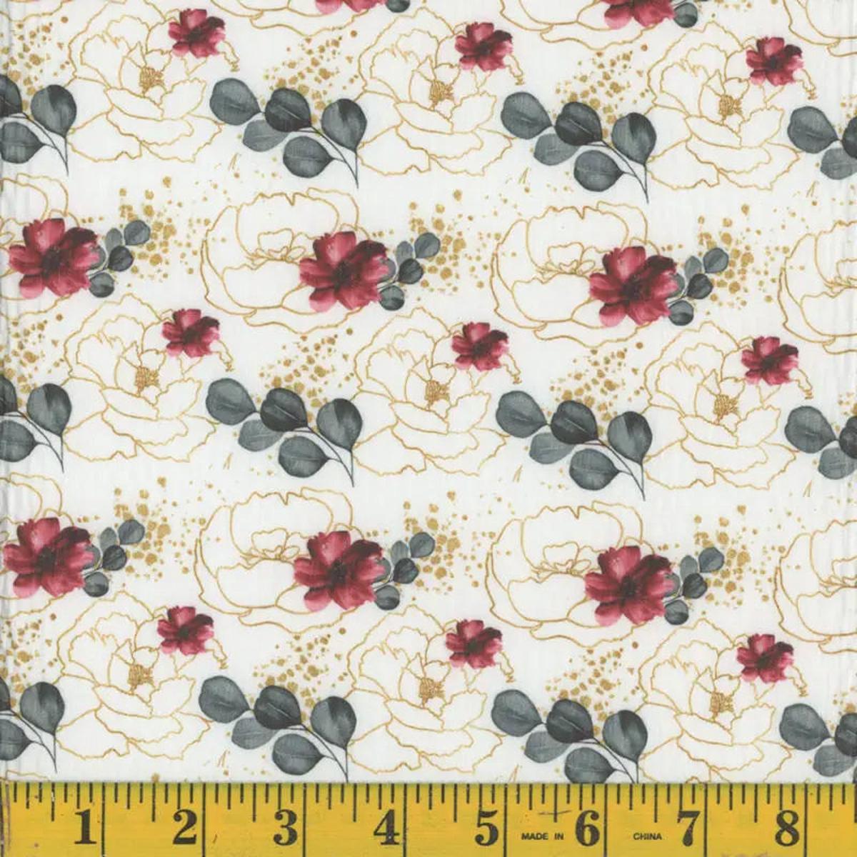 Victoria Wavy Crepe Polyester Fabric 1370