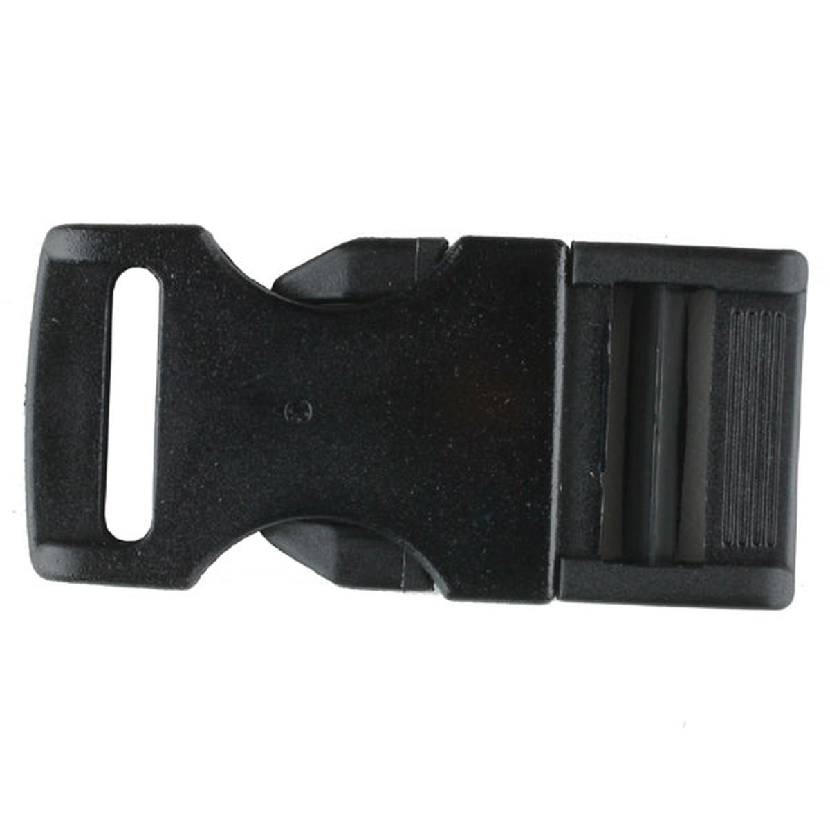 Black Parachute Side Squeeze Buckle 1622