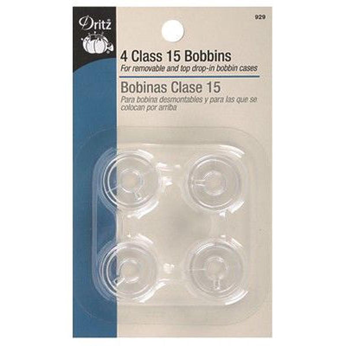 Class 15 Bobbins 929- 4 count