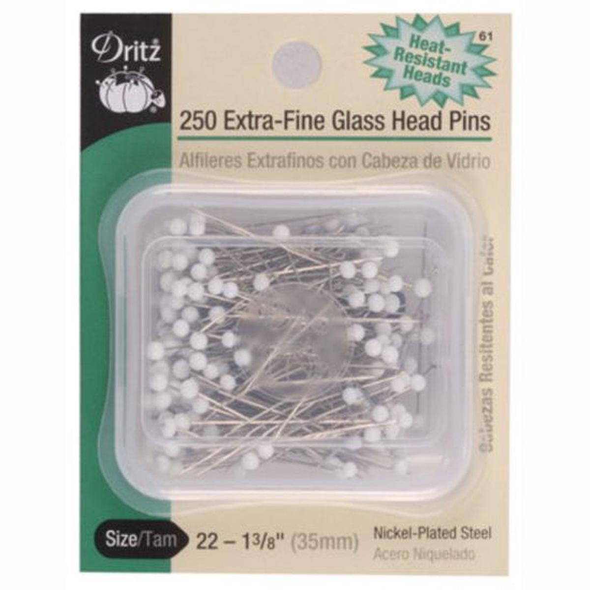 Glass Head Pins S-61
