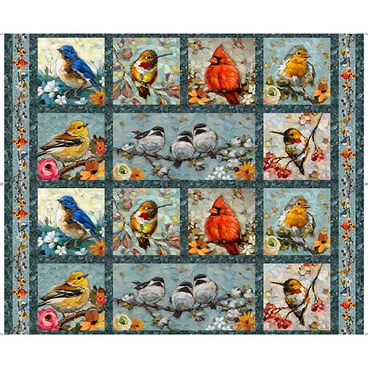 Joyful Garden Collection Cotton Craft Panel 31863-X