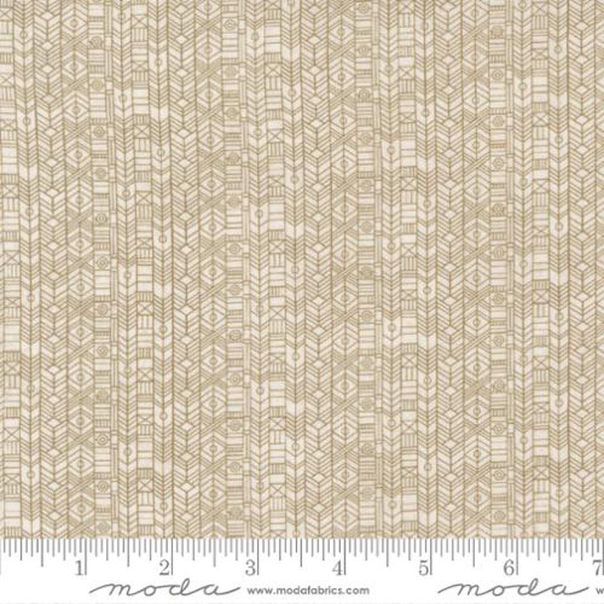 Nutmeg Collection Woven Geometric Cotton Fabric 30707